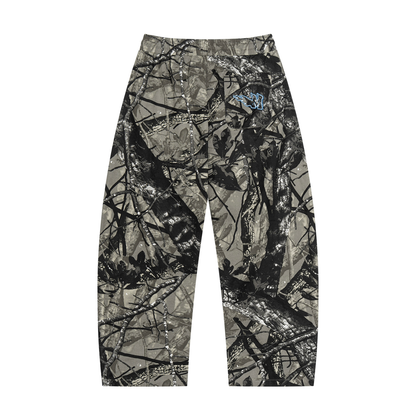 Unisex Tree Camo Barrel Leg Pants ODMPOD
