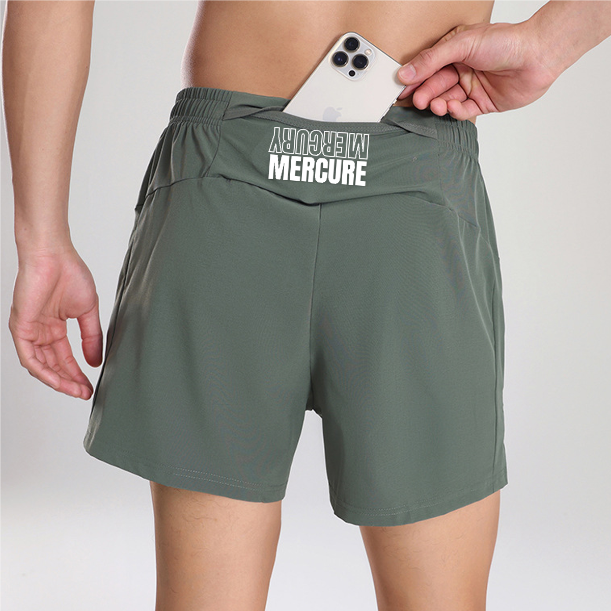 Lulu quick-dry sports shorts MERCURY MERCURE