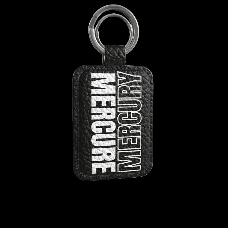 mercure leather keyring Contrado