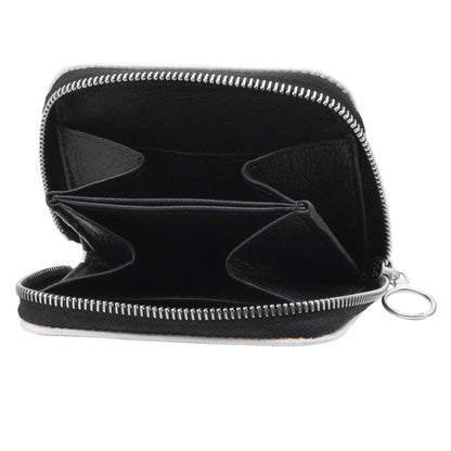 mercure monarch Small Leather Zip Purse Contrado