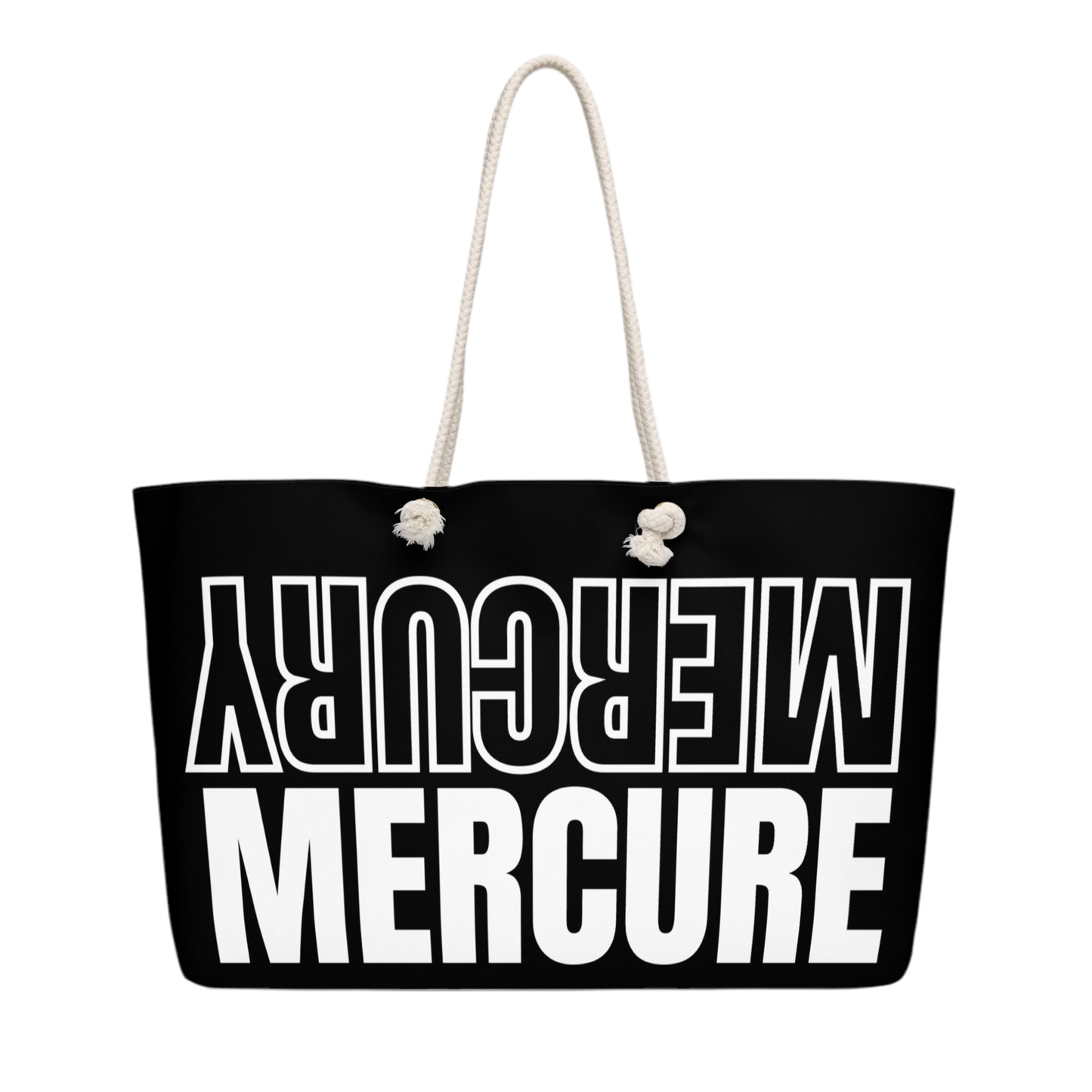 Mercure Evolve print logo Oversized weekender bag MERCURY MERCURE