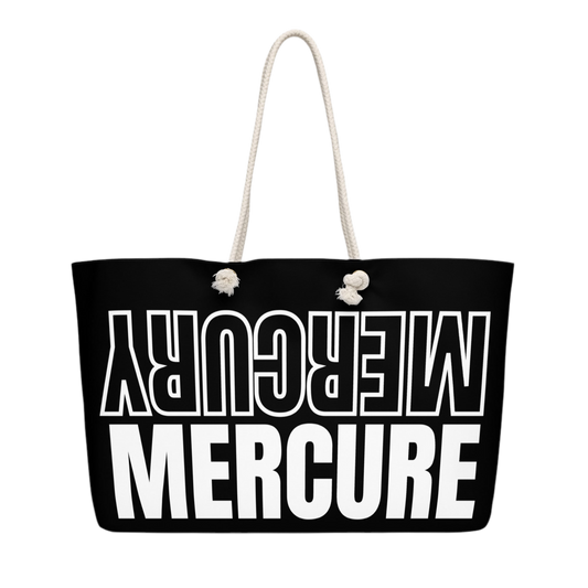 Mercure Evolve print logo Oversized weekender bag MERCURY MERCURE