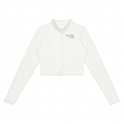 Women’s Crop Yoga Sports Jacket ODMPOD