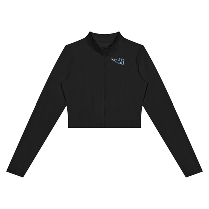 Women’s Crop Yoga Sports Jacket ODMPOD