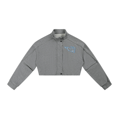 Women's Button-Front Jacket ODMPOD