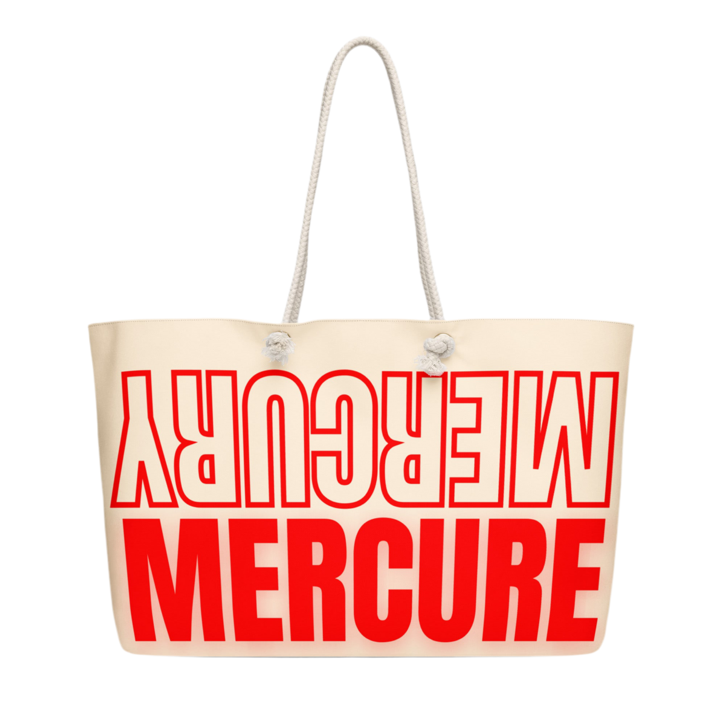 Mercure Evolve print logo Oversized weekender bag MERCURY MERCURE