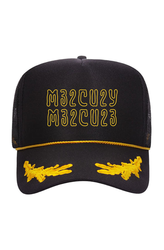 Mercure 23 Gold Leaf Crown Trucker Hat