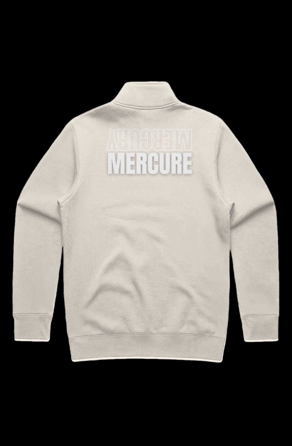 Mercure MENS STENCIL HALF ZIP Apliiq
