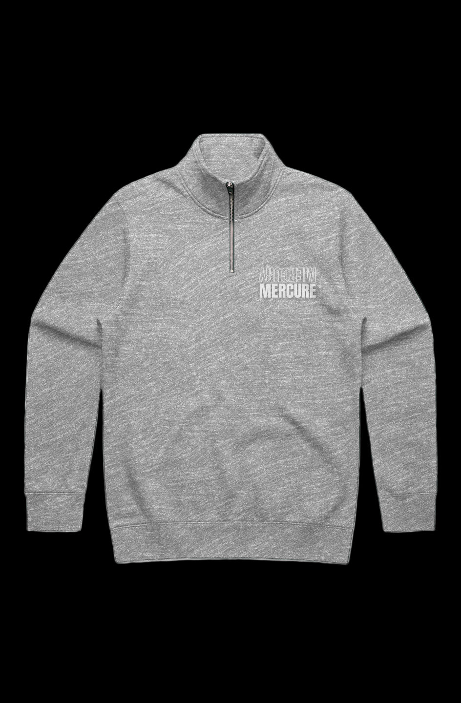 Mercure MENS STENCIL HALF ZIP Apliiq