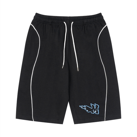 Unisex Piping Drawstring Shorts ODMPOD