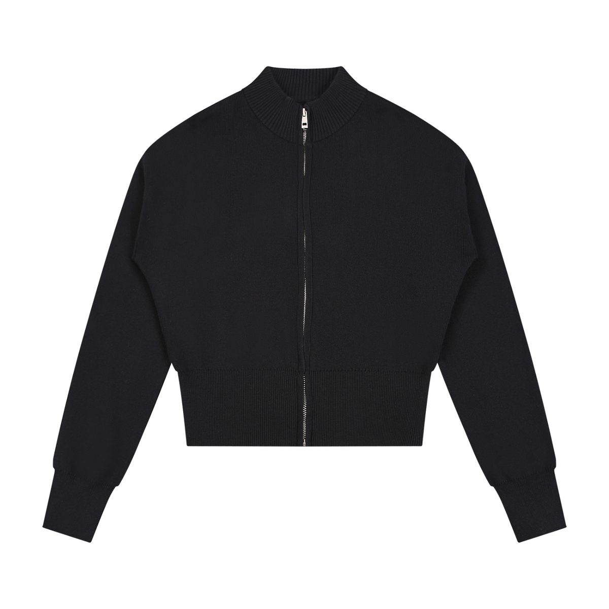 Women’s Mock Neck Zip Up Cardigan ODMPOD