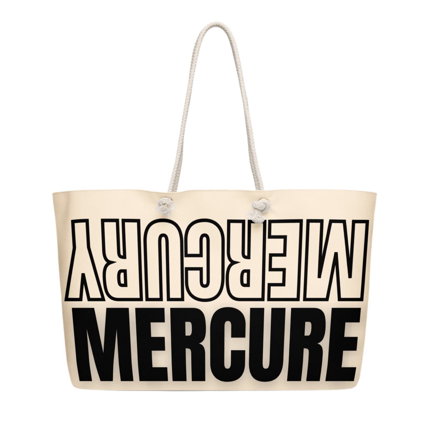 Mercure Evolve print logo Oversized weekender bag MERCURY MERCURE