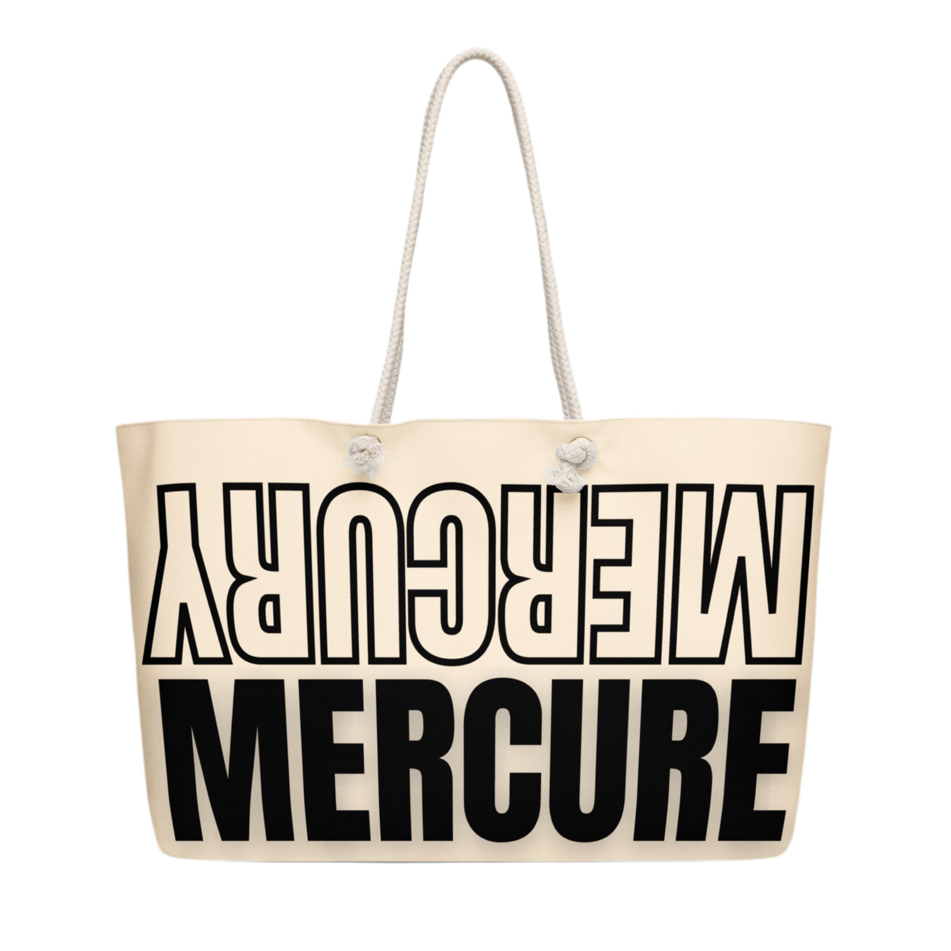 Mercure Evolve print logo Oversized weekender bag MERCURY MERCURE