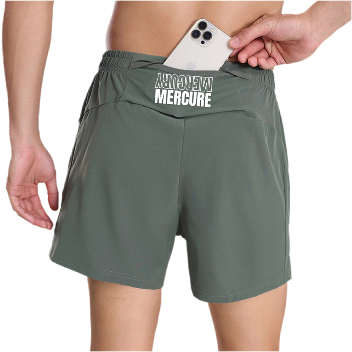 Lulu quick-dry sports shorts MERCURY MERCURE