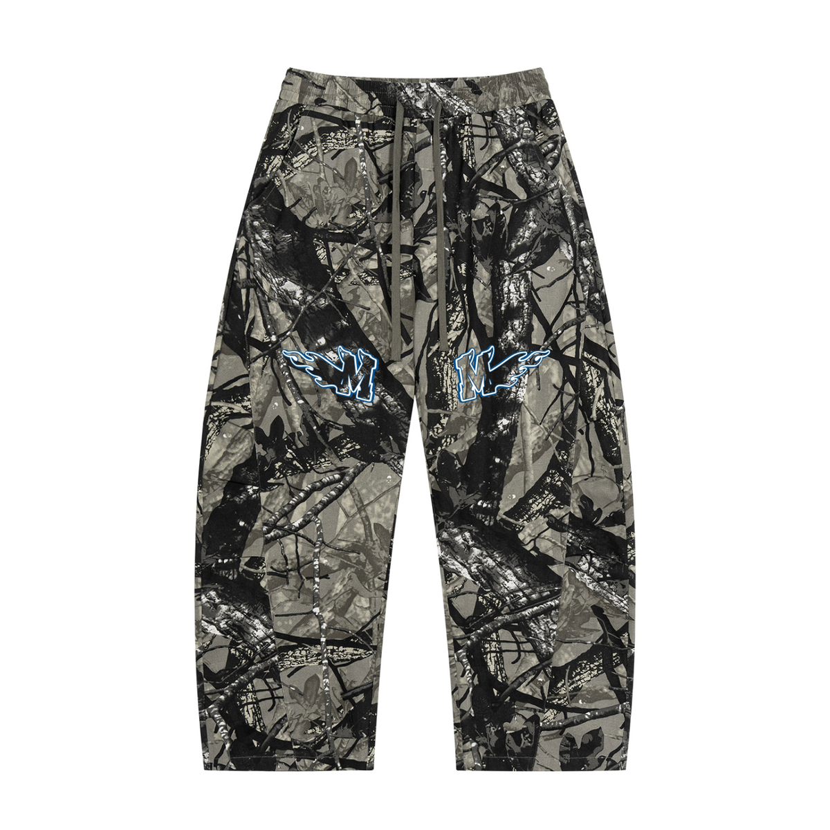 Unisex Tree Camo Barrel Leg Pants ODMPOD