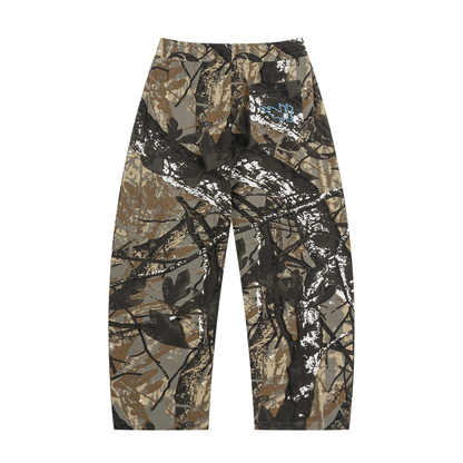 Unisex Tree Camo Barrel Leg Pants ODMPOD