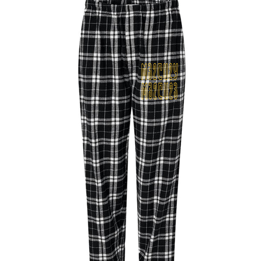 Black/ White Buffalo Plaid - FRONT