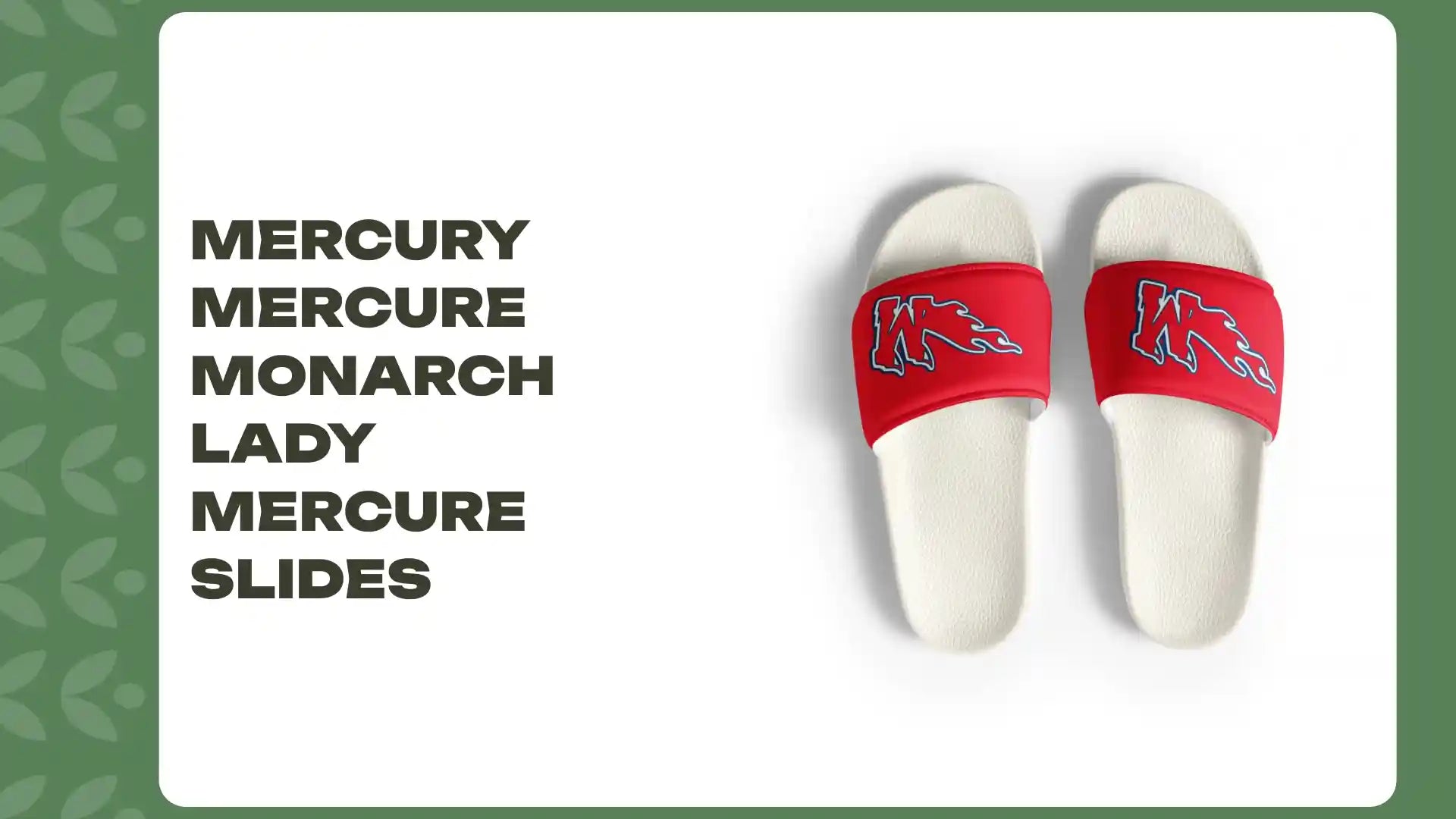 MERCURY MERCURE MONARCH Lady Mercure slides by@Outfy